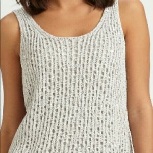 Eileen Fisher sequin chainmail mesh